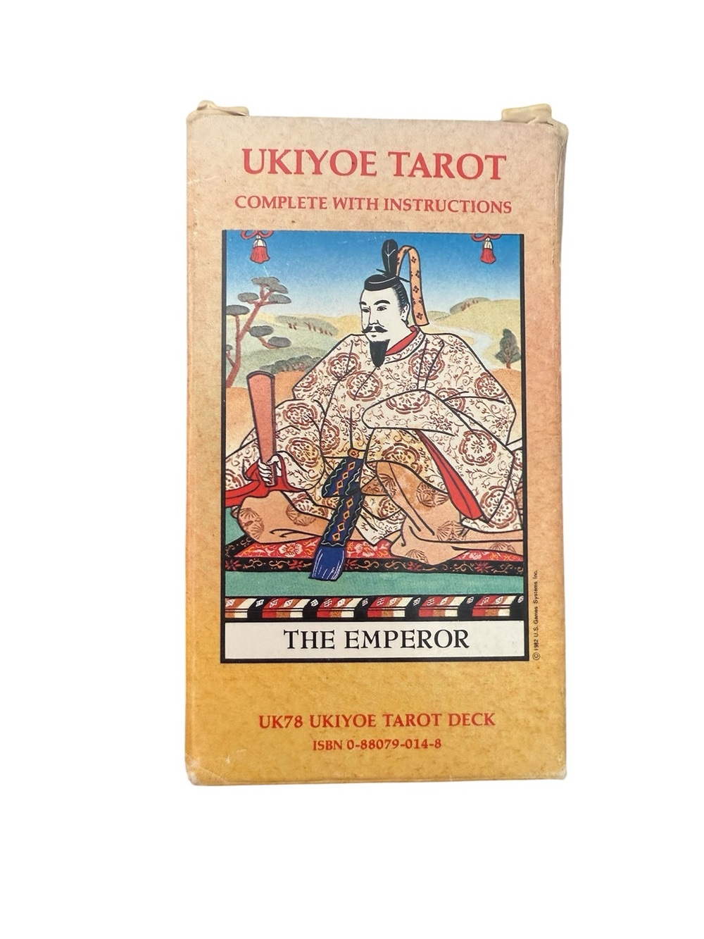 1982 Ukiyoe Tarot Deck Koji Furuta Complete 78 Cards Japan Vintage Rare OOP